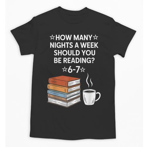 Reading 6-7 Six Seven Meme English Teacher Book Lover Unisex T-Shirt - Bookorys
