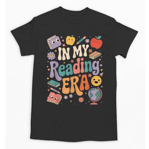 In My Reading Era Books Lovers Men Women Kids Unisex T-Shirt - Bookorys DE