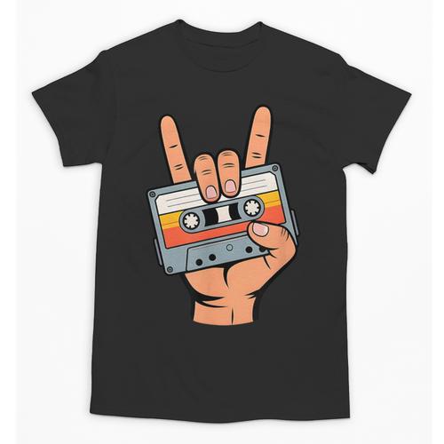 Retro Cassette Tape For 80s & 90s Nostalgia Unisex T-Shirt - Figerry