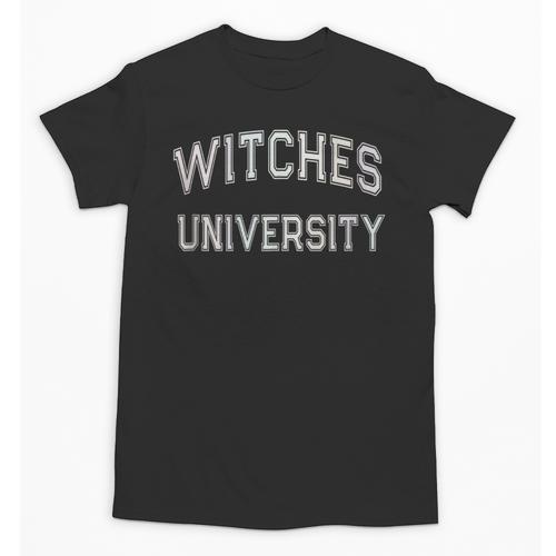 Retro Don'T Call Me WITCHES UNIVERSITY Introvert Sarcastic Unisex T-Shirt - Raresse