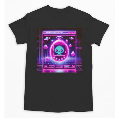 Retro Nostalgia Vaporwave- Error 404 Unisex T-Shirt - Figerry