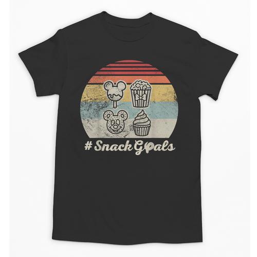 Retro Snack Goals Icon Nostalgia Unisex T-Shirt - Figerry