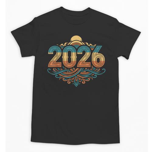 Retro Vintage Style 2026 Nostalgia Sunset Family Reunion Unisex T-Shirt - Figerry