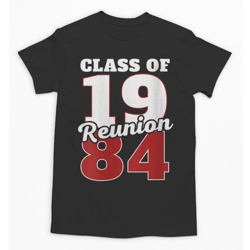 Reunion 1984 Class Of 1984 Reunion 84 Graduation 1984 Unisex T-Shirt - Best Gift Smart