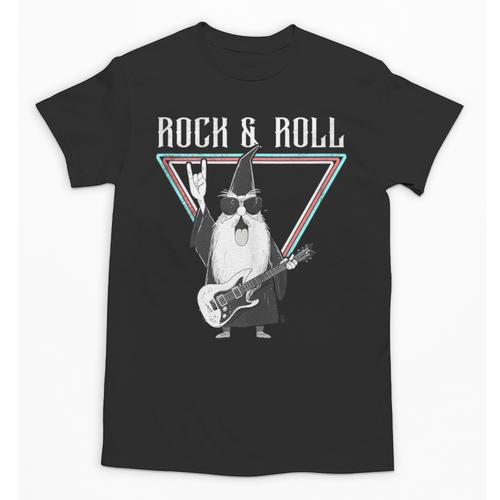 Rock & Roll Wizard Music Nostalgia Unisex T-Shirt - Figerry