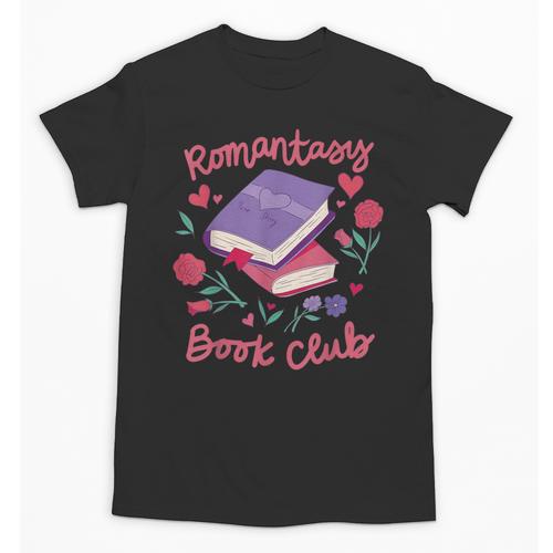 Romantasy Book Club Novel Reading Club Bibliophiles Fiction Unisex T-Shirt - Bookorys UK