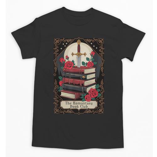 Romantasy Book Club Tarot Card Unisex T-Shirt - Bookorys UK
