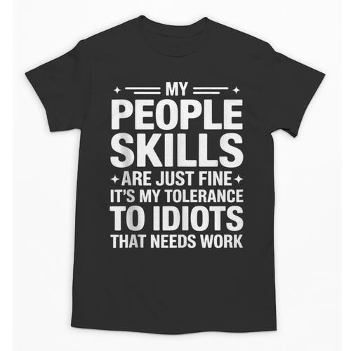 Sarcastic Saying Humor Introvert Workplace Attitude Unisex T-Shirt - Raresse