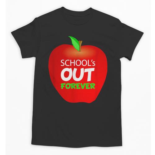 School Is Out Forever Graduation Humor Unisex T-Shirt - Best Gift Smart