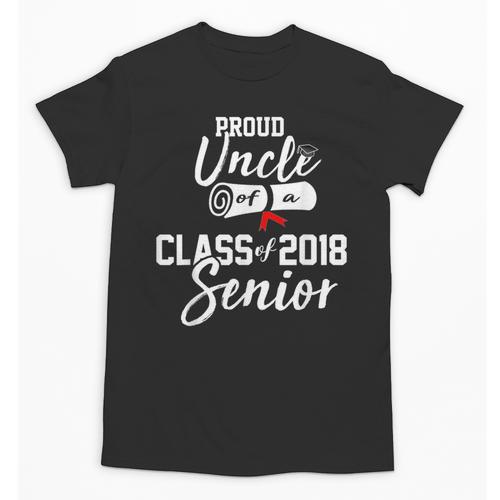 Senior 2018 Graduate Shirt Graduation College Retro Style Unisex T-Shirt - Best Gift Smart