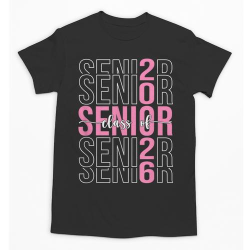 Senior 2026 Class Of 2026 Seniors Graduation 2026 Girl Women Unisex T-Shirt - Best Gift Smart