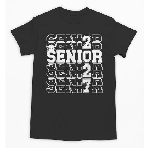 Senior 2027 Class Of 2027 Graduation Senior Grad 2027 Unisex T-Shirt - Best Gift Smart