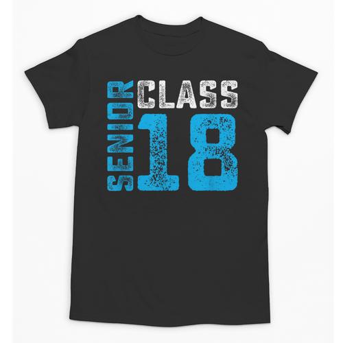 Senior Class 18 Shirt Graduation Apparel T-Shirt Unisex T-Shirt - Best Gift Smart