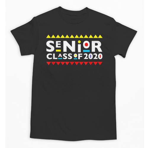 Senior Class Of 2020 90s TV Graduation For Grad Unisex T-Shirt - Best Gift Smart