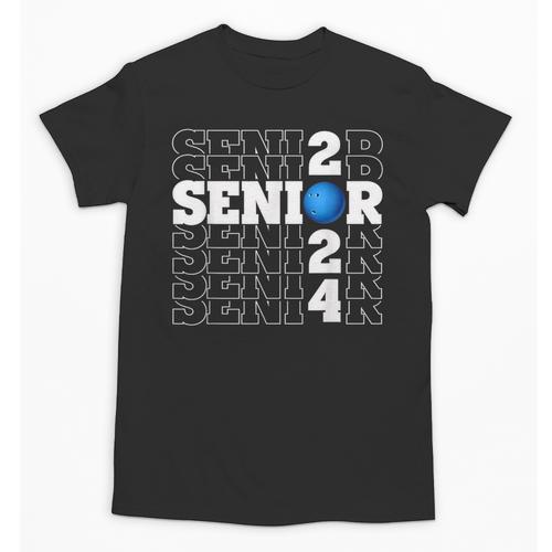 Senior Class Of 2024 Bowling First Day Of School Graduation Unisex T-Shirt - Best Gift Smart