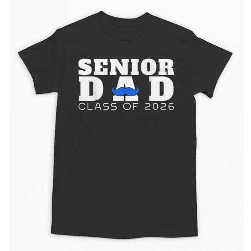 Senior Dad 2026 Class Of 2026 Graduation Unisex T-Shirt - Best Gift Smart