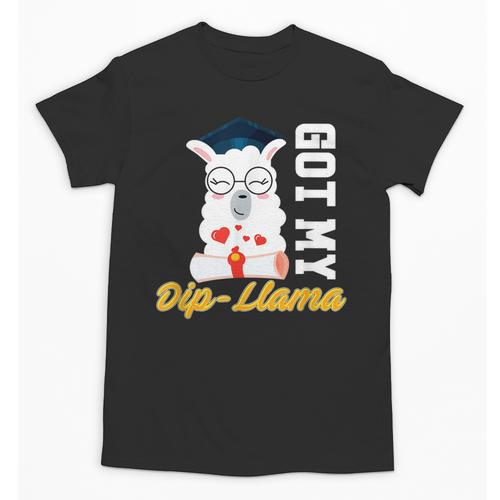 Senior Graduation TShirt 2019 Got My Dip-Llama Diploma Shirt Unisex T-Shirt - Best Gift Smart