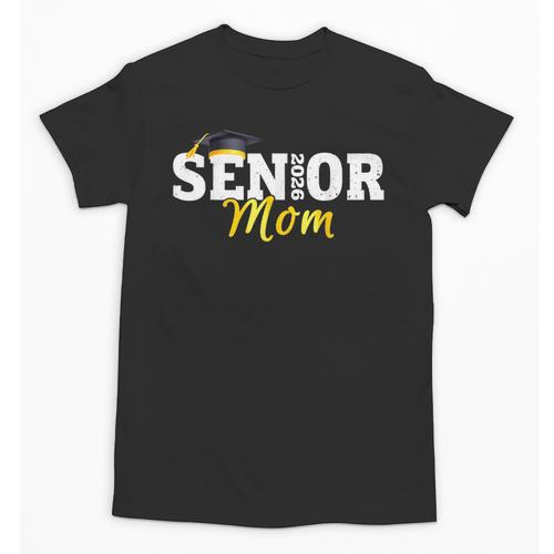 Senior Mom 2026 Class Of 2026 Graduation 26 Family Matching Unisex T-Shirt - Best Gift Smart