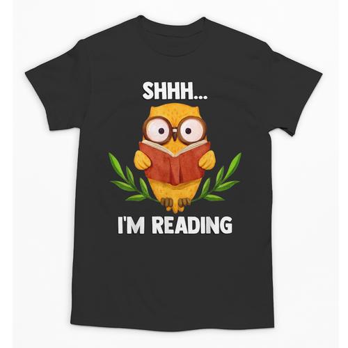 Shhh I'm Reading World Book Day Costume 2026 Kids Unisex T-Shirt - Bookorys CA