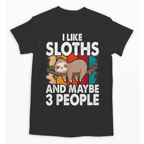 Sloth For Sloth Lover Men Women Kids Introvert Unisex T-Shirt - Raresse