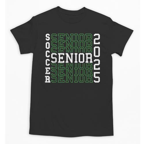Soccer Senior Night Soccer Senior 2025 Graduation 45 Unisex T-Shirt - Best Gift Smart