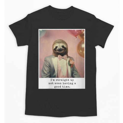 Social Anxiety Not Having A Good Time Socializing Introvert Unisex T-Shirt - Raresse
