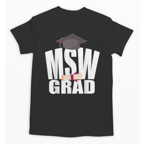 Social Work MSW Graduation Masters Degree Worker 2020 Unisex T-Shirt - Best Gift Smart