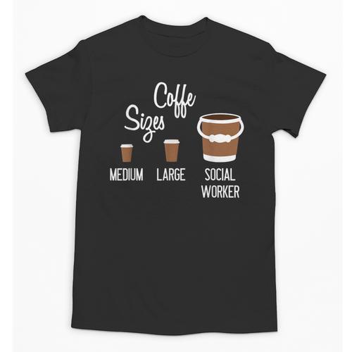 Social Work s Coffee Graduation Social Worker Unisex T-Shirt - Best Gift Smart