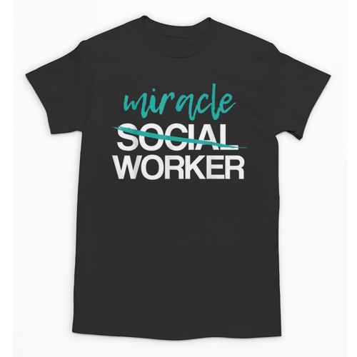 Social Worker Work Month MSW Graduation Masters Unisex T-Shirt - Best Gift Smart