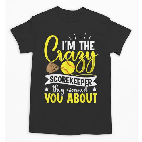 Softball Scorekeeper For a Score Book Keeper Unisex T-Shirt - Bookorys DE