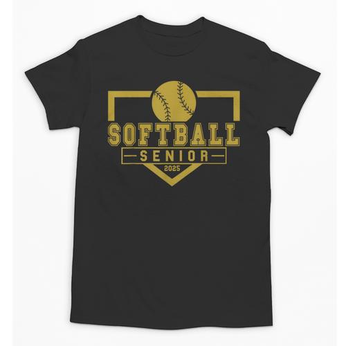 Softball Senior Night Softball Senior 2025 Graduation 20 Unisex T-Shirt - Best Gift Smart