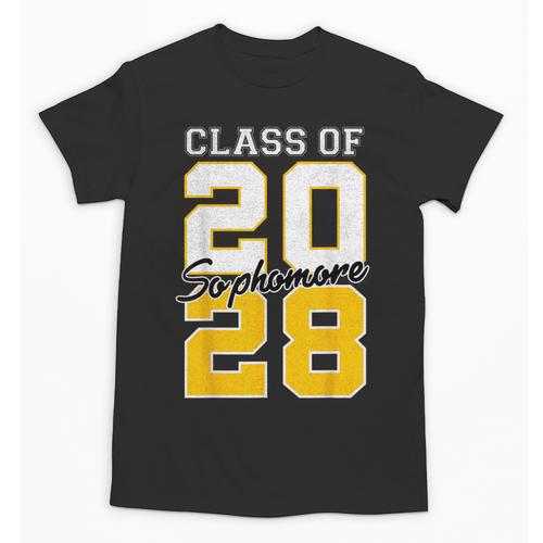 Sophomore 2028 Class Of 2028 Graduation 2028 10th Grade Unisex T-Shirt - Best Gift Smart
