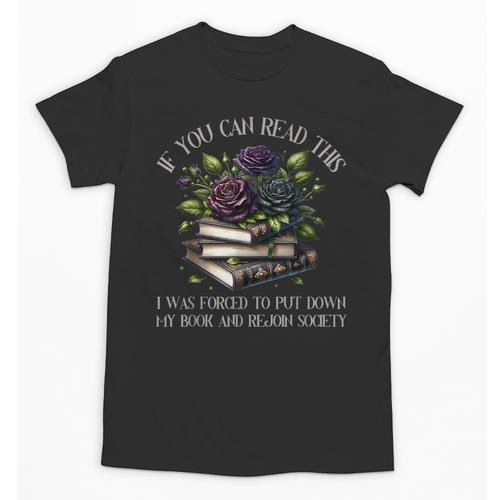 Spicy Books Put Down My Book Dark Romance Merch Bookish Unisex T-Shirt - Bookorys DE