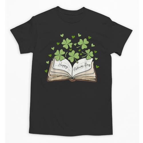 St Patricks Day Book Lover Librarian Reading Saint Pattys Unisex T-Shirt - Bookorys CA