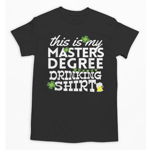 St Patricks Day Masters Degree MSW Graduation Social Work Unisex T-Shirt - Best Gift Smart