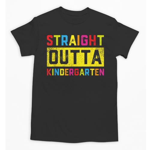 Straight Outta Kindergarten TShirt Graduation Kid Unisex T-Shirt - Best Gift Smart
