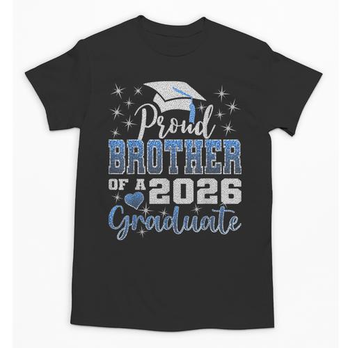 Super Proud Brother Of 2026 Graduate Graduation Family Unisex T-Shirt - Best Gift Smart