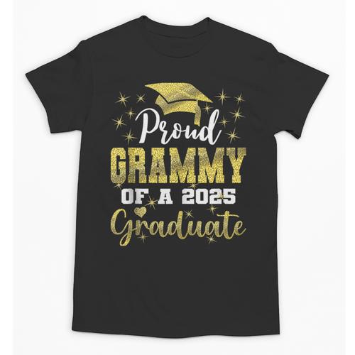 Super Proud Grammy Of 2025 Graduate Senior Graduation Family Unisex T-Shirt - Best Gift Smart