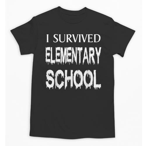 I Survived Elementary School Graduation Shirt T-Shirt Unisex T-Shirt - Best Gift Smart