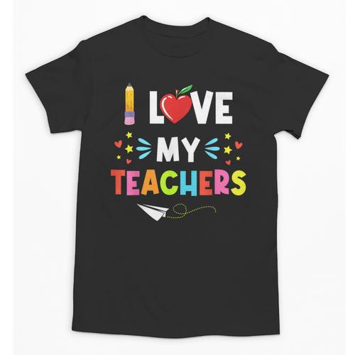 Teens Graduation I Heart My Teacher I Love My Teachers Unisex T-Shirt - Best Gift Smart