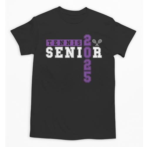Tennis Senior Night Tennis Senior 2025 Graduation 43 Unisex T-Shirt - Best Gift Smart