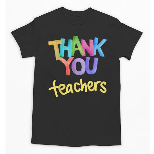 Thank You Teacher Appreciation Graduation Men Women Girls Kids Unisex T-Shirt - Best Gift Smart