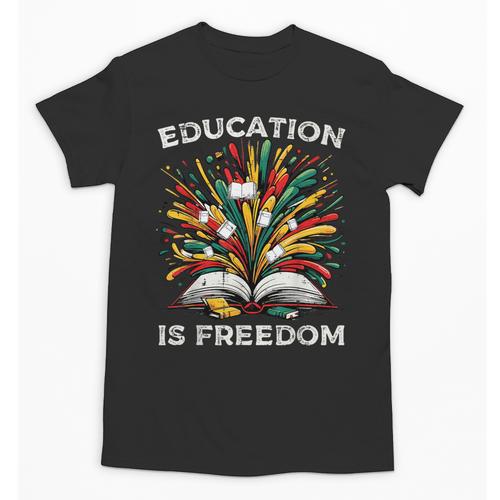 History Book Education Freedom Teacher Women Men Kids Unisex T-Shirt - Bookorys