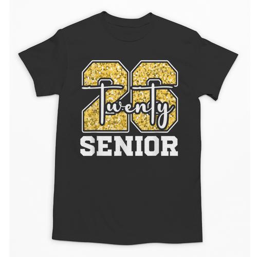 Twenty 2026 Class Of 26 Seniors Back To School Graduation Unisex T-Shirt - Best Gift Smart
