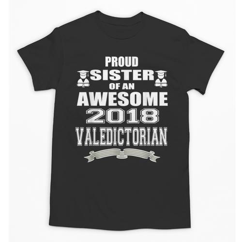 Valedictorian Scholar Sister T Shirt Graduation Speech Unisex T-Shirt - Best Gift Smart