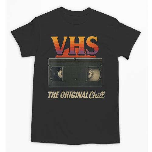 VHS Tape Nostalgia Old School Technology Humor Unisex T-Shirt - Figerry