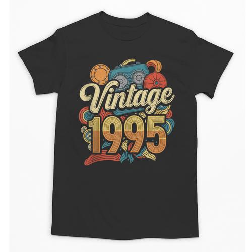 Vintage 1995 Retro Classic 90s Nostalgia Throwback Vibe Unisex T-Shirt - Figerry
