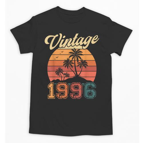 Vintage 1996 Retro Sunset Nostalgia 90s 30th Birthday Unisex T-Shirt - Figerry