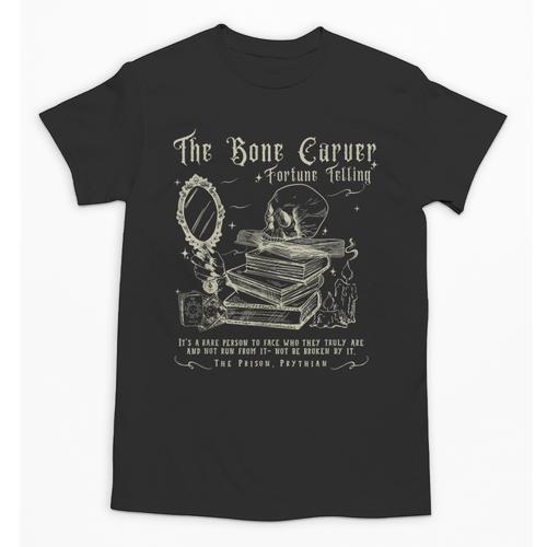 Vintage The Bone Carver Death God Tour Skeleton Spicy Books Unisex T-Shirt - Bookorys AU