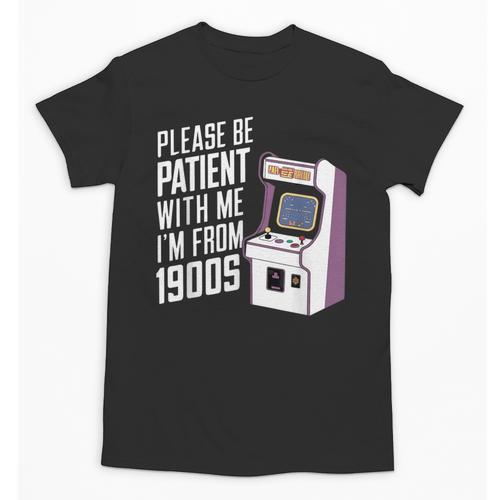 Vintage Gaming Please Be Patient With Me I'm From The 1900s Unisex T-Shirt - Figerry